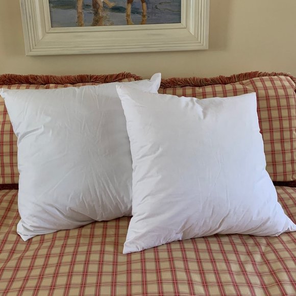 Pottery Barn Bedding Pottery Barn Euro Pillow Inserts Poshmark